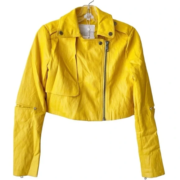 SOSKEN Jacket Faux Leather Harley jacket